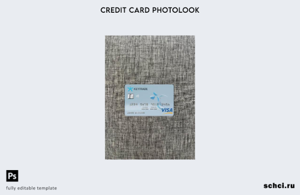 цифровая загрузка Бельгия Keytrade банковская карта Visa фотообраз переднего шаб